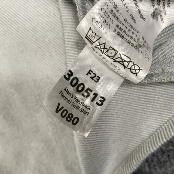 Outdoor Research Gray Feedback Flannel Twill Button Down Shirt Men's Size XL - Picture 6 of 9